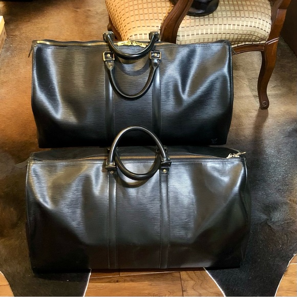 Louis Vuitton Black Epi 4 Piece Travel Set - Picture 4 of 10